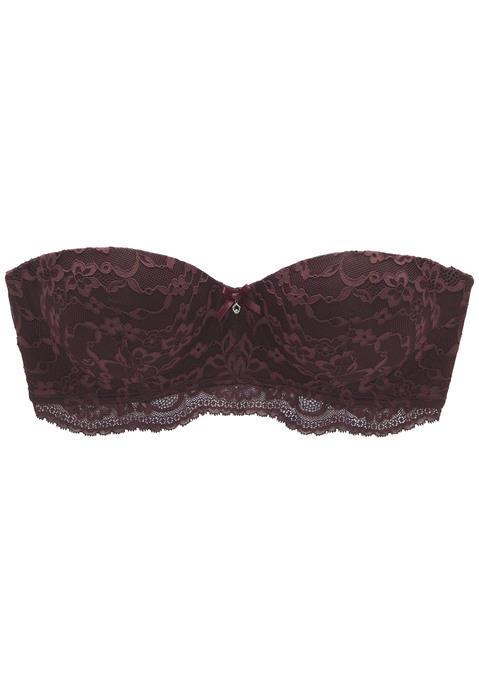 Bild: Multiway-BH von s.Oliver: Femininer Schalen-BH mit Zierschleife und tollem Glitzeraccessoire vorne mittig. Mit 3 Tragevarianten: normale Träger, hinten gekreuzt oder trägerlos. Rundherum aus edler Jacquardspitze in blumiger Optik. Mit nahtlos vorgeformten, leicht wattierten Cups. Passende Unterteile aus der gleichen Serie erhältlich. Reizwäsche. Verführerische Dessous. Spitzen-Dessous. Romantische Dessous. Verspielte Dessous. Aus 69% Polyamid, 22% Polyester, 9% Elasthan.