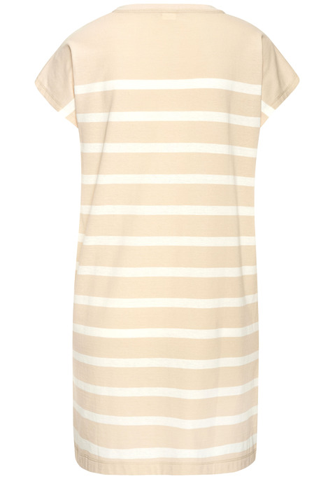 Bild: Nachthemd von s.Oliver: Bigshirt von s.Oliver mit schönen Streifen. Klassischer Rundhalsausschnitt. Angenehme Baumwollmischqualität für weichen Tragekomfort.