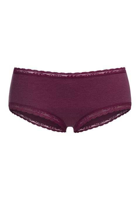 Bild: Panty von s.Oliver: s.Oliver Panty im 2er-Pack. Mit besonderer Spitze an Taillen- und Beinabschlüssen. Weiche elastische Ripp-Qualität aus  95% Baumwolle, 5% Elasthan. Spitze aus 90% Polyamid, 10% Elasthan