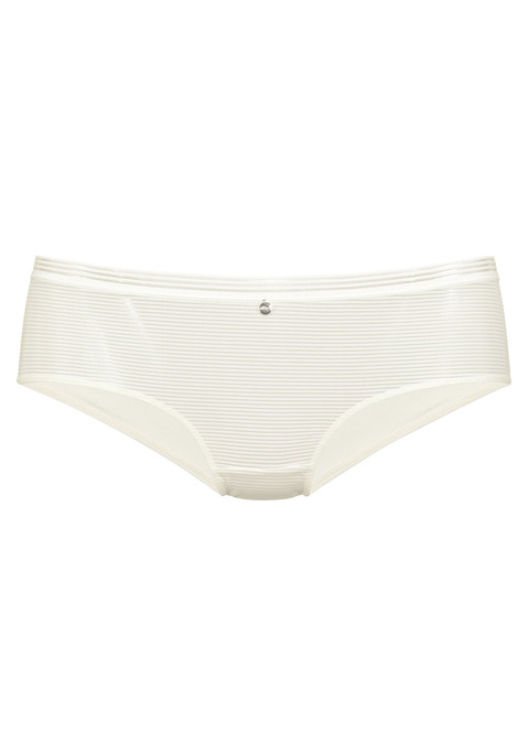 Bild: Panty von s.Oliver: Modische Panty mit Bund in Streifen-Optik. Mit modischem Metallaccessoire in der vorderen Mitte. Rundherum aus modischer Spitze in graphischer Optik. Mit eingearbeitetem Baumwollzwickel. Mit passenden BH's aus der gleichen Serie erhältlich. Obermaterial: 87% Polyamid, 13% Elasthan.