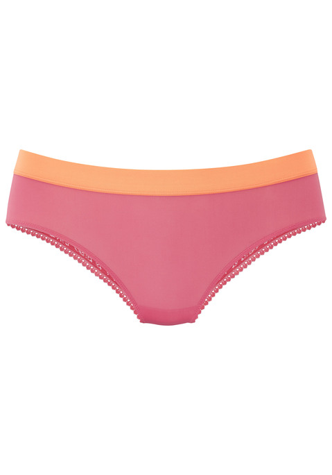 Bild: Panty von s.Oliver: Modische Panty aus angenehm weichen Material-Mix. Hinten aus graphischer Spitze in transparenter Optik. Breiter, elastischer Bund für einen modischen Look. Mit eingearbeitetem Baumwollzwickel. Passende BHs aus der gleichen Serie erhältlich. Obermaterial: 86% Polyamid, 14% Elasthan.