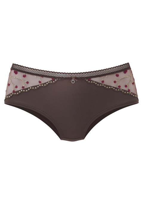 Bild: Panty von s.Oliver: Feminine Panty. Aus weichem Microtouch-Material und feiner Spitze mit Blumenstickerei. Mit feiner Zierschleife & Schmuckaccessoire in der vorderen Mitte. Mit eingearbeitetem Baumwollzwickel. Passender BH erhältlich, um dein Wäsche-Set zu vervollständigen. Aus 60% Polyamid, 30% Polyester, 10% Elasthan.