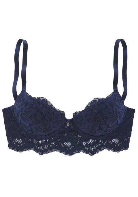 S.OLIVER Push-up-BH Damen dunkelblau Gr.70A