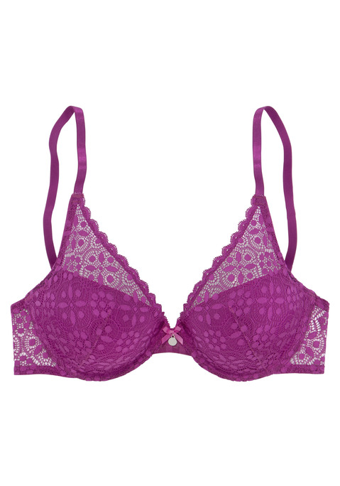 S.OLIVER Push-up-BH Damen lila Gr.70C