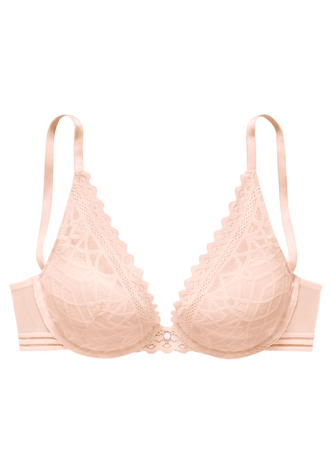 S.OLIVER Push-up-BH Damen puder Gr.70D