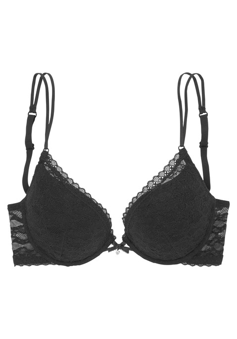 S.OLIVER Push-up-BH Damen schwarz Gr.70B