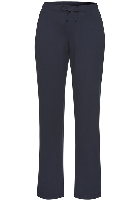 Bild: Pyjama von s.Oliver: Schöner Pyjama von s.Oliver. Gestreiftes Longsleeve mit Rundhalsausschnitt. Lange Hose mit seitlichen Eingrifftaschen. Angenehm weiche Baumwollmischqualität.