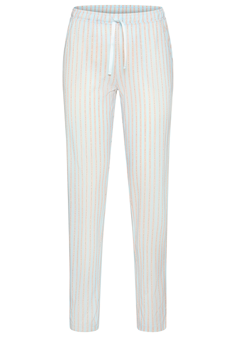 Bild: Pyjamahose von s.Oliver: Pyjamahose von s.Oliver. Mit elastischem Bund und Bindeband. Schmale Beinweite mit kleinen, seitlichen Schlitzen.
