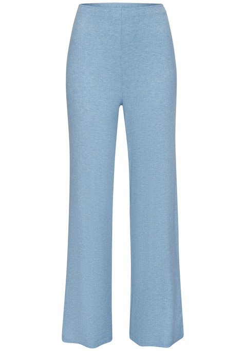 Bild: Pyjamahose von s.Oliver: Pyjamahose aus weichem Ripp-Material von s.Oliver. Weites Bein. Elastischer Bund. Weiche Viskosemischung in 4x4 Rippe