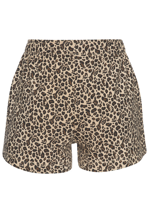 Bild: Pyjamashorts von s.Oliver: Moderne Pyjamashorts von s.Oliver im Leoprint. Komfortabler Gummizugbund mit Bindeband für eine flexible Passform. Aus einer angenehmen Baumwoll-Viskosemischung.