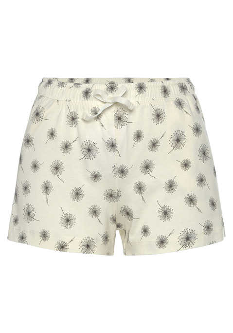 Bild: Pyjamashorts von s.Oliver: Pyjama Shorts mit allover Print, seitlichen Eingriffstaschen und Tunnelzugbund. Angenehme Qualität aus  50% Baumwolle, 50% Viskose .