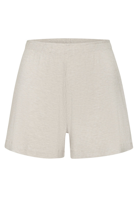 Bild: Pyjamashorts von s.Oliver: Pyjamashorts aus weichem Rippmaterial von s.Oliver. Elastischer Bund. Bequemer Schnitt. Weiche, trageangenehme Viskosemischung in 4x4 Rippe