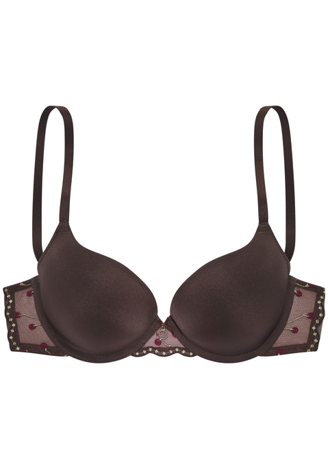 Bild: Schalen-BH von s.Oliver: Femininer Schalen-BH mit feiner Zierschleife & Schmuckaccessoire vorne mittig. Mit nahtlos vorgeformten Cups - nicht zeichnet sich ab. Mit feiner Spitze mit Blumenstickerei am Steg und auf den seitlichen. Individuell verstellbare Träger sowie Rückenverschluss. Passendes Unterteil erhältlich, um dein Wäsche-Set zu vervollständigen. Aus 60% Polyamid, 35% Polyester, 5% Elasthan.
