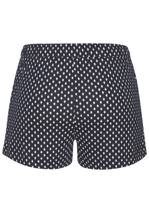 Bild: Schlafshorts von s.Oliver: Bedruckte Schlafshorts von s.Oliver. Mit elastischem Bund und Bindeband. Eingriffstaschen. Aus einer trageangenehmen Baumwoll-Viskose-Mischung.