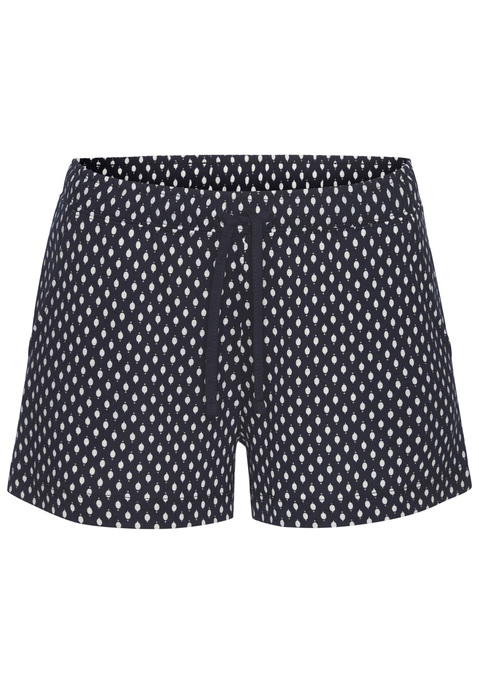 Bild: Schlafshorts von s.Oliver: Bedruckte Schlafshorts von s.Oliver. Mit elastischem Bund und Bindeband. Eingriffstaschen. Aus einer trageangenehmen Baumwoll-Viskose-Mischung.