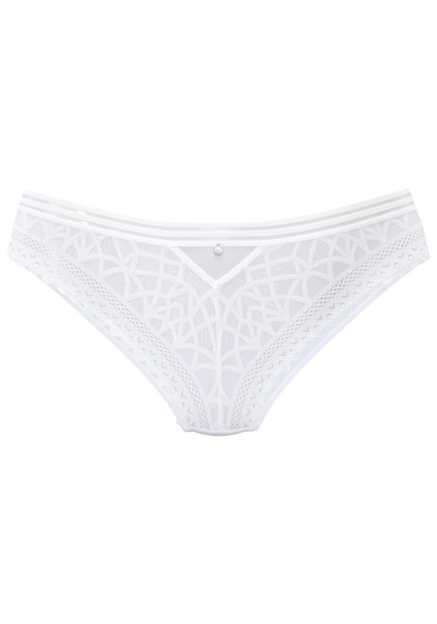 Bild: Slip von s.Oliver: Femininer Slip in klassischer Schnittführung. Rundherum aus weichem Microtouch-Material. Mit modischem Accessoire in der vorderen Mitte. Mit eingearbeitetem Baumwollzwickel. Passender BH aus der gleichen Serie erhältlich. Obermaterial: 88% Polyamid, 12% Elasthan.