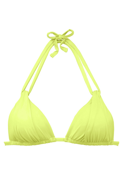 S.OLIVER Triangel-Bikini-Top Damen lime Gr.34 Cup C/D