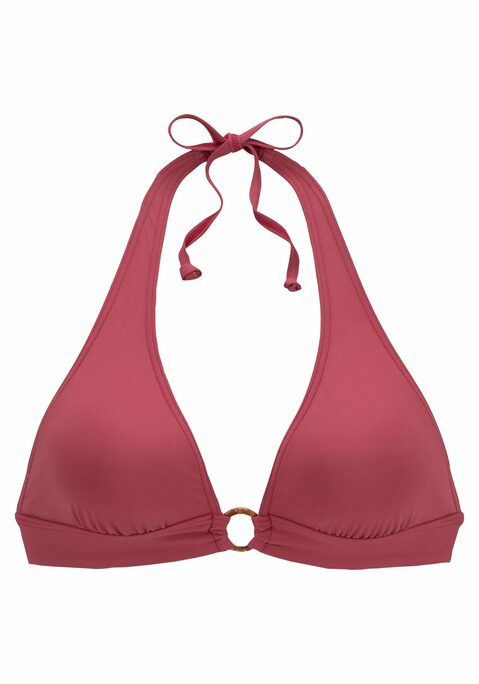 S.OLIVER Triangel-Bikini-Top Damen rostrot Gr.32 Cup A/B