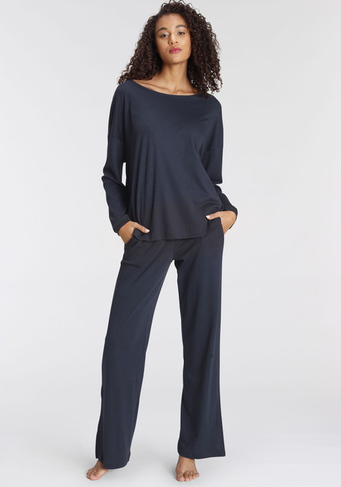 Pyjama von SCHIESSER in navy