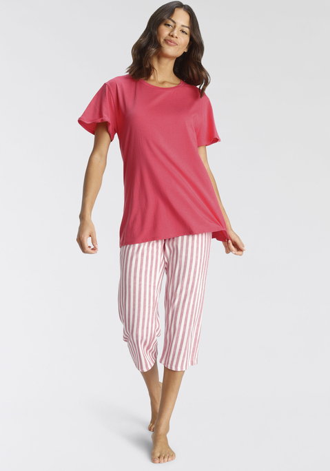 Pyjama von SCHIESSER in pink