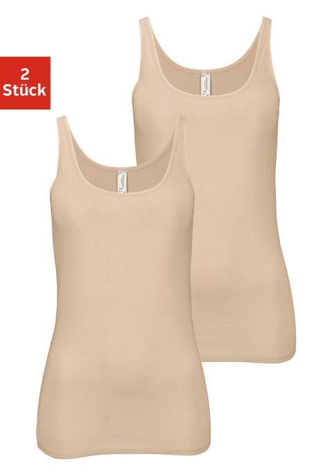 Unterhemd von SCHIESSER in beige