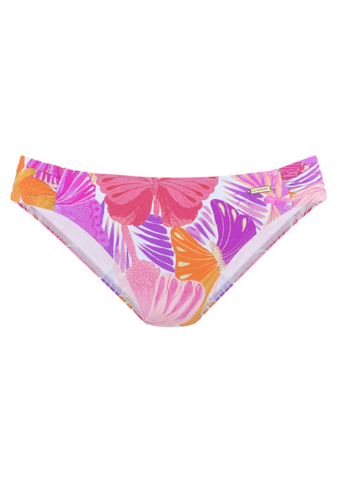 SUNSEEKER Bikini-Hose Damen lila-orange Gr.34