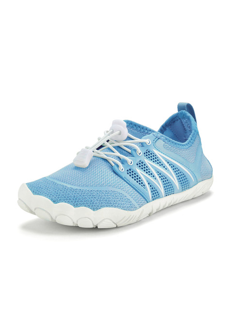 Bild: Aquaschuh von Venice Beach: Aquaschuh von Venice Beach mit ultraleichter und flexibler Sohle. Herausnehmbare Innensohle, für lose Einlagen geeignet. Schützt perfekt vor Unebenheiten, Steinchen und Seeigeln am Strand und im Meer. Obermaterial, Futter und Decksohle aus Textil. Laufsohle aus Synthetik.