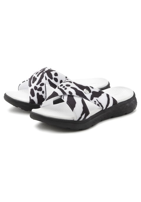 Bild: Badepantolette von Venice Beach: Pantolette mit wasserabweisender Sohle VEGAN von VENICE BEACH. Hervorragend geeignet für Strand und Pool. Obermaterial und Futter aus Textil. Decksohle und Laufsohle aus Synthetik.