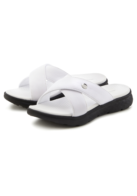 Bild: Badepantolette von Venice Beach: Pantolette mit wasserabweisender Sohle VEGAN von VENICE BEACH. Hervorragend geeignet für Strand und Pool. Obermaterial und Futter aus Textil. Decksohle und Laufsohle aus Synthetik.