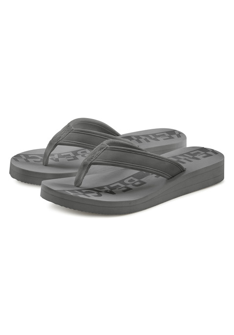 Bild: Badezehentrenner von Venice Beach: Zehentrenner mit wasserabweisender Sohle VEGAN von VENICE BEACH. Hervorragend geeignet für Strand und Pool. Obermaterial und Futter aus Textil. Decksohle und Laufsohle aus Synthetik.