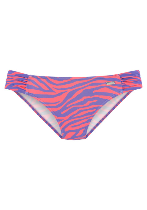 VENICE BEACH Bikini-Hose Damen violett-koralle Gr.32