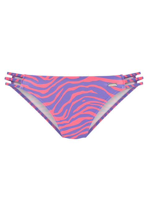 VENICE BEACH Bikini-Hose Damen violett-koralle Gr.32