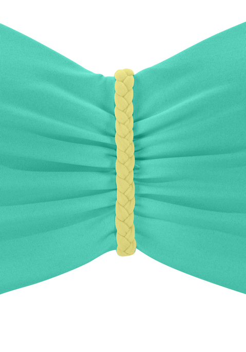 VENICE BEACH Bügel-Bandeau-Bikini-Top Damen mint Gr.32 Cup A