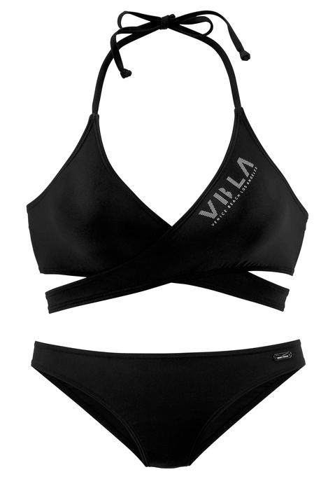 VENICE BEACH Triangel-Bikini Damen schwarz Gr.32 Cup A/B