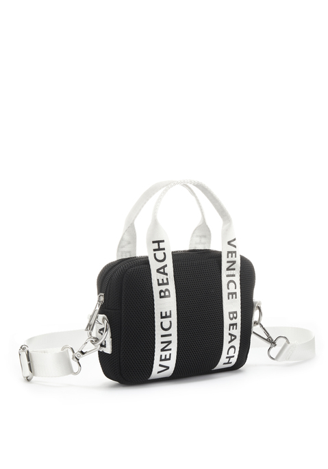 Bild: Umhängetasche von Venice Beach: Sportliche Minibag VEGAN von VENICE BEACH. Kontrastfarbene Schulterriemen, abnehmbar und verstellbar. Für Urlaub, Freizeit und Stadtbummel. Pflegeleichtes Material.