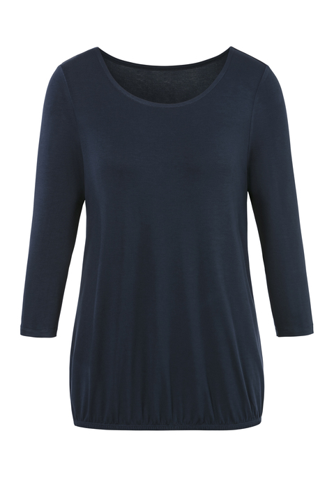 VIVANCE 3/4-Arm-Shirt Damen navy Gr.32/34