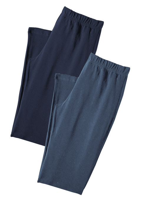 Bild: Caprihose von Vivance Active by Lascana: Diese Caprihose von Vivance im praktischen 2er-Pack überzeugt durch ihren hohen Tragekomfort und ihre bequeme Passform. Gefertigt aus 95 % Baumwolle und 5 % Elasthan, bietet sie ein angenehmes Tragegefühl sowie optimale Bewegungsfreiheit und einen guten Sitz.