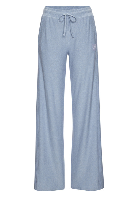Bild: Loungehose von Vivance Active by Lascana: Wide-leg-Pants von Vivance Active. Elastischer Kordelzugbund. Kleines Labeldetail am Bein. Seitliche Eingrifftaschen. Trageangenehme Qualität.