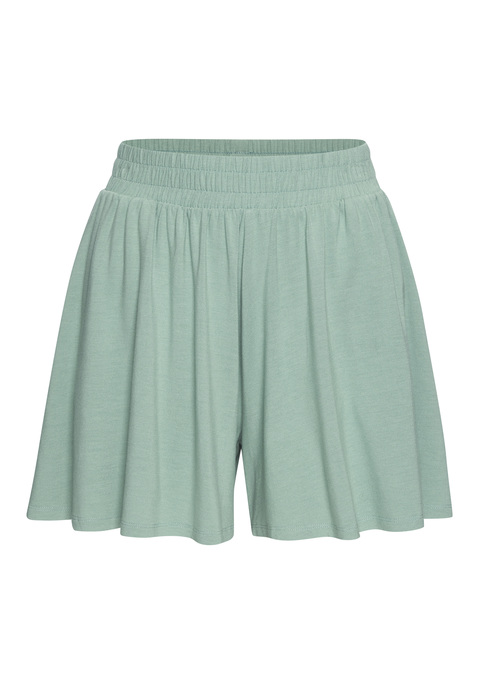 Bild: Shorts von Vivance Active by Lascana: Shorts von Vivance Active im stylischen Rockhosen-Design. Geraffter Stretchbund. Weite Passform. Gut zu kombinieren. Trageangenehmes Material mit weich fließender Viskose.