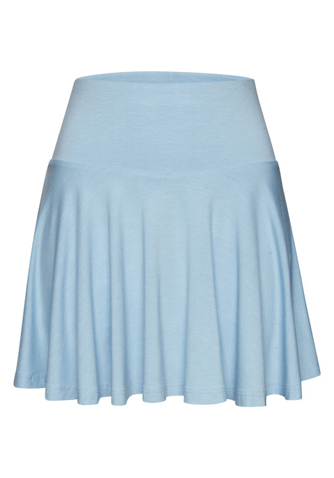 Bild: Skort von Vivance Active by Lascana: Kurzer, schön schwingender Tellerrock von Vivance Active mit integrierten Shorts für ein sicheres Gefühl. Bequemer, breiter Gummibund. Vielseitig kombinierbar für verschiedene Looks. Weich fließende, elastische Viskosequalität.