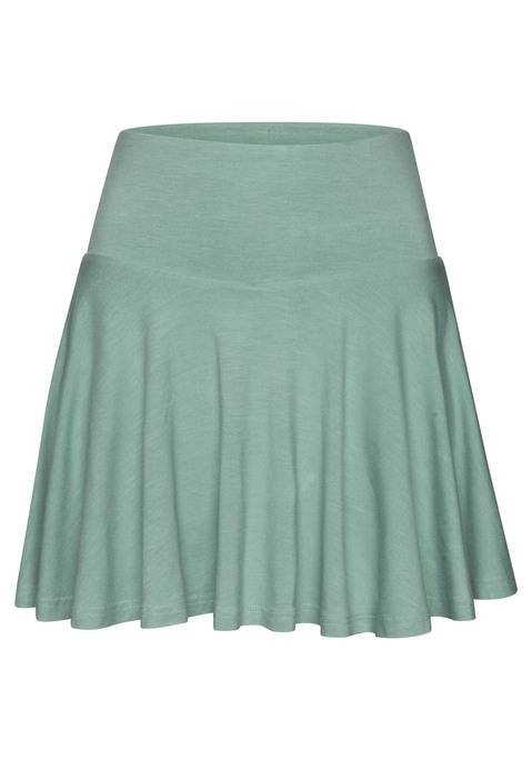 Bild: Skort von Vivance Active by Lascana: Kurzer, schön schwingender Tellerrock von Vivance Active mit integrierten Shorts für ein sicheres Gefühl. Bequemer, breiter Gummibund. Vielseitig kombinierbar für verschiedene Looks. Weich fließende, elastische Viskosequalität.