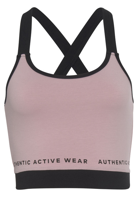 VIVANCE ACTIVE Crop-Top Damen alt rosa Gr.XS (32/34)