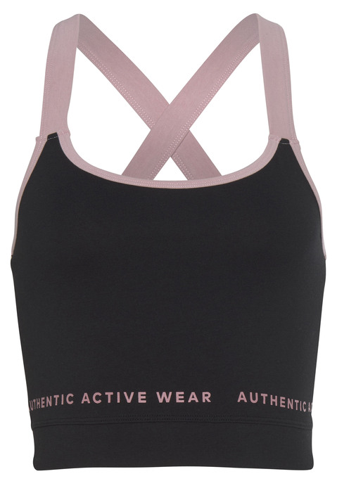 VIVANCE ACTIVE Crop-Top Damen schwarz Gr.XS (32/34)