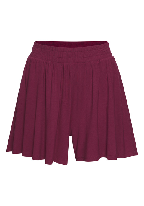 Bild: Shorts von Vivance active: Shorts von Vivance Active im stylischen Rockhosen-Design. Geraffter Stretchbund. Weite Passform. Gut zu kombinieren. Trageangenehmes Material mit weich fließender Viskose.