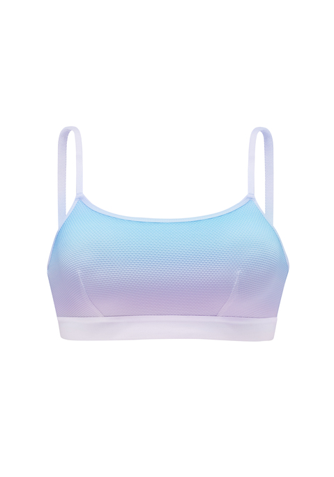 Bild: Bralette-BH von Vivance: Bralette-BH ohne Bügel im sportiven Look. Aus feinem Piqué mit zartem Farbverlauf. Mit einem weichen, elastischen Unterbrustgummi. Individuell verstellbare Träger sowie Rückenverschluss. Passende Unterteile aus der gleichen Serie erhältlich. Aus 92% Polyamid, 8% Elasthan.