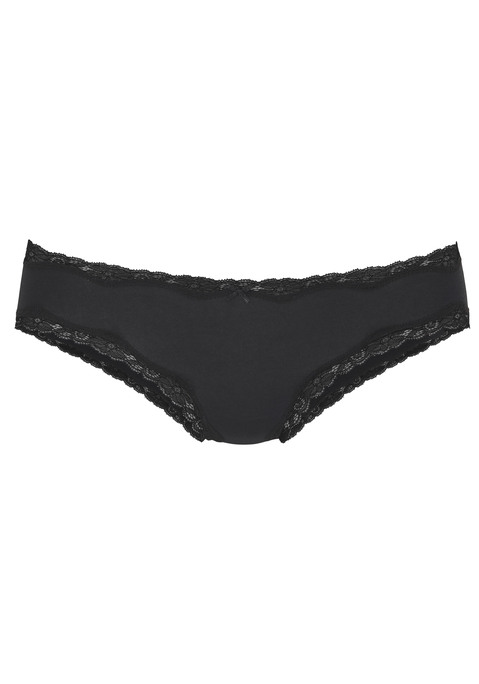 Bild: Brasilslip von Vivance: Brasilslip von Vivance im praktischen 5er-Pack. Zarte Spitze schmückt die Saumkanten. Klassische Brasil-Passform. Elastische Baumwollqualität mit weichem Griff.