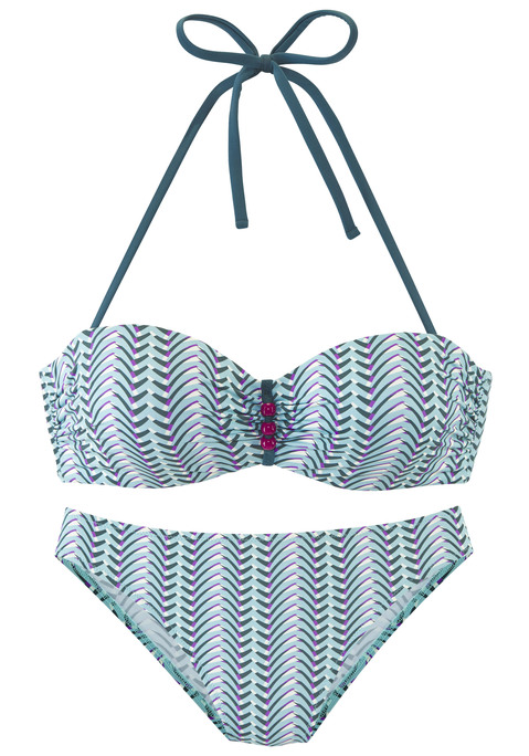 Bild: Bügel-Bandeau-Bikini von Vivance: Rosalia