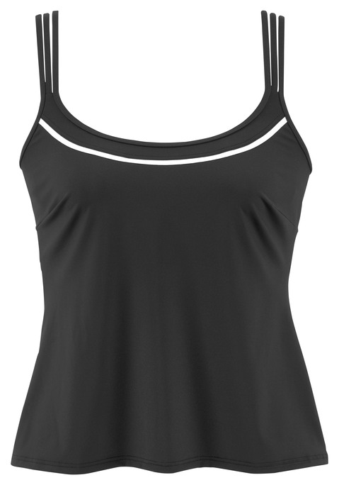 VIVANCE Bügel-Tankini-Top Damen schwarz Gr.36 Cup B