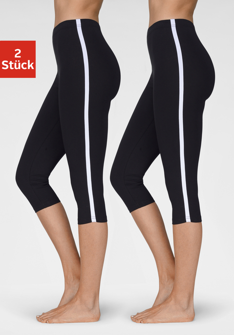 Caprileggings von VIVANCE in schwarz