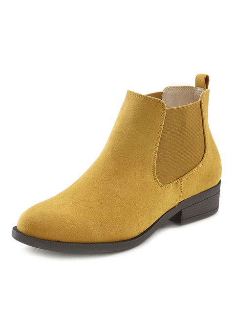 Bild: Chelseaboots von Vivance: Stiefelette VEGAN von VIVANCE. Obermaterial aus Microfaser. Futter aus Lederimitat. Decksohle aus Textil. Laufsohle aus Synthetik.